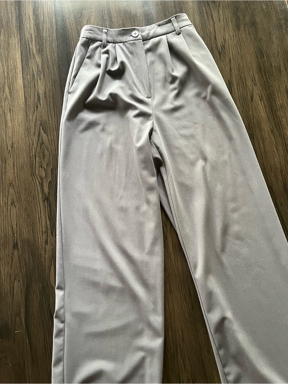 Dynamite Grey Straight Leg Pants